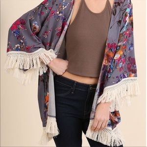 Floral kimono